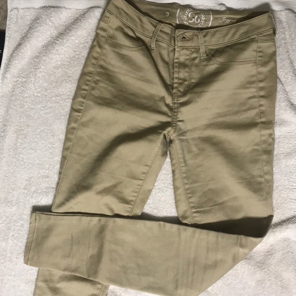 Tan Jeggings